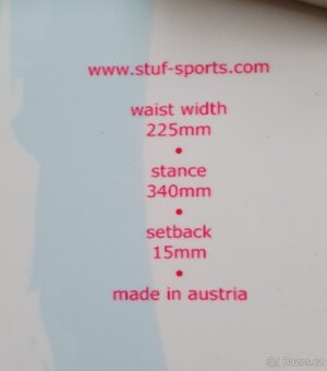 Snowboard STUF junior nový - 6