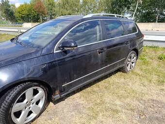 VW Passat B6 stříbrná a černá 3.2 V6 184kw náhradní díly - 6