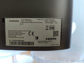 Ultratenký LED monitor 27" SAMSUNG S27F350FHU, Full HD - 6