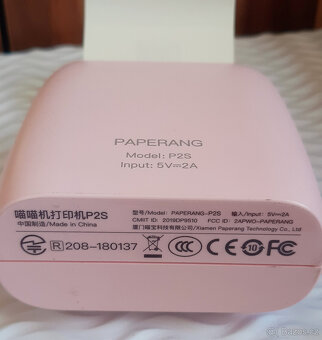PAPERANG P2S-MINI BLUETOOTH THERMOTISKÁRNA - 6