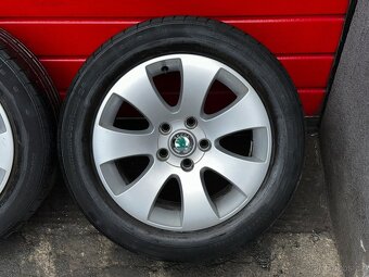 Original ALU kola Škoda Spectrum 16" 7J ET45 + 205/55/R16 - 6