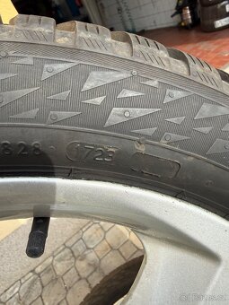 Alu sada bmw 5x120 zimní pneu 205/50 r17 - 6