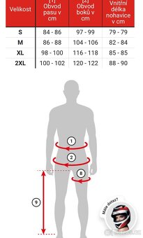 Revit Airwave 3 černé, M - NOVÉ kalhoty na moto - 6