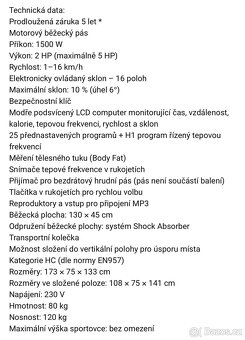 Běžecký pás MASTER F-20 - 6