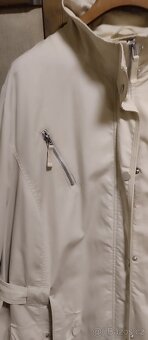 Maxi béžový kabát - 6