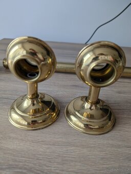 Kovová garnýž - mosaz 120 cm - 6