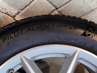 ALU kola R19 265/50 + zimní pneu Michelin Pilot Alpin 5 - 6