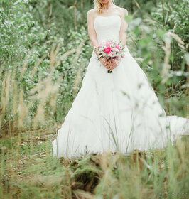 Prodám svatební šaty Pronovias Barroco - 6