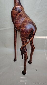 Žirafa dřevěná 155 cm - 6