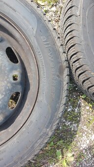 Komplet Škoda Fabia I, celoroční pneu Sava 165/70 r14 + disk - 6