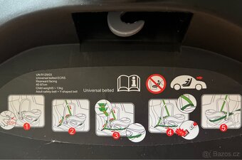 Dětská autosedačka EL Camino i-fix (40-86cm nebo - 6