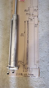 Štípač dříví Woodstar LV 80 / Scheppach HL 800 (8 tun), píst - 6