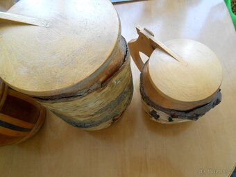 RETRO 8 kusů různé korbely - druhy a kusy foto - cena celkem - 6