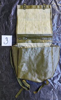Staré trampské batohy a brašny - Pogumované - 6