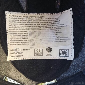 Dětské lyže, lyžáky, helma a páteřák - 6