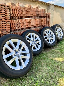 Alu kola 5x108 r16 Volvo(Ford…)+ letní pneu. - 6