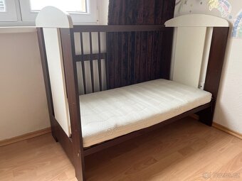 Dětská postýlka 120x60 + matrace a komoda - 6