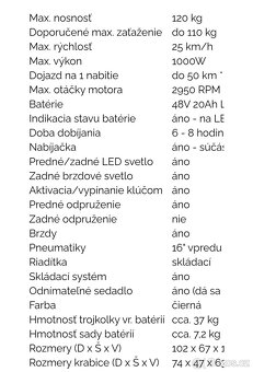 Runner 800 Plus Elektrická tríkolka - 6