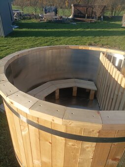 Koupací sud Marivox 1,8m, koupací káď, HOT TUB, skladem - 6