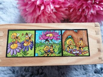 Dřevěné kostky Včelka Mája - 6