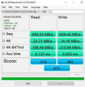 KIOXIA Exceria Plus G2 Portable 2TB - Nový - 6