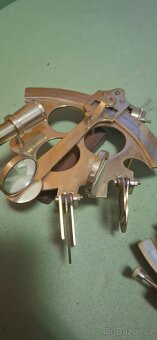 Námořní sextant mosazný 2ks - 6