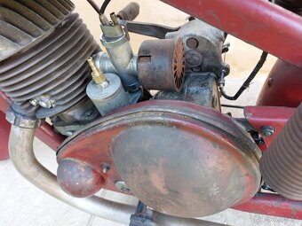 Jawa 250 Special 1939 / priplatkove nozni razeni - 6