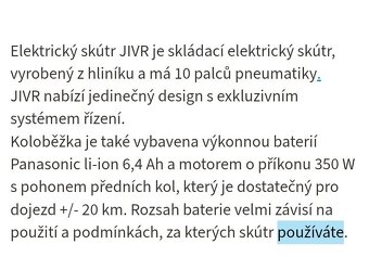 Elektro koloběžka - 6