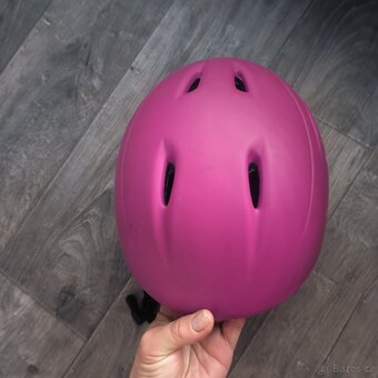 Lyžařská helma dívčí s brylemi - 6