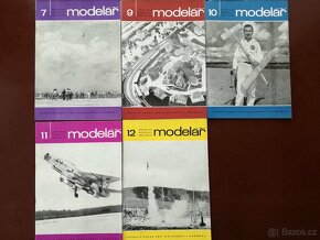 Časopis Modelář ročníky 1963, 1964, 1965, 1966, 1967 - 6