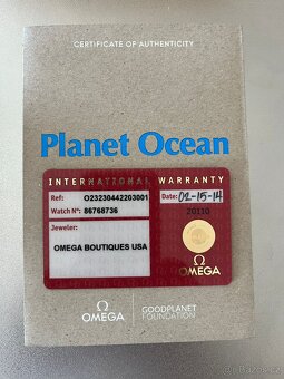 Hodinky Omega Seamaster Planet Ocean - 6