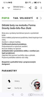 Dětské boty na motocross - 6