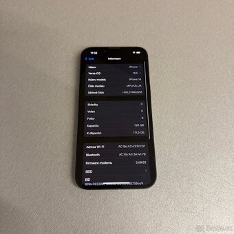 iPhone 14 128GB černý, 12 měsíců záruka - 6