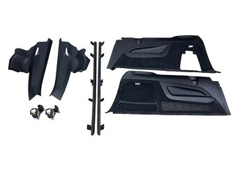 Sedačky černá kůže alcantara Audi Q7 4L FL r.v. 2015 - 6