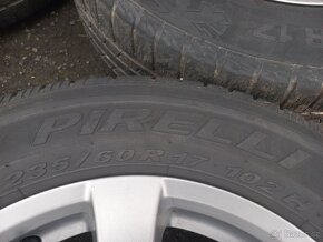 Prodám sadu ALU kol Alutec 235/60R17 zimní - 6