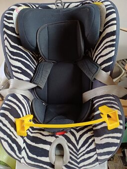 Autosedačka B. Römer 0–18 kg – zebra, stabilní 360°základna - 6