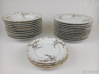 Porcelánový jídelní servis Ostrov nad Ohří a Pirken-Hammer - 6