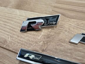Kridilka Rline Volkswagen R-line napisy znaky nalepovaci - 6