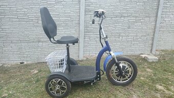Elektro tříkolka pro seniory CY5 800W - 6