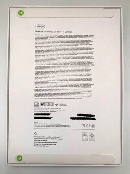 Apple iPad Air 11" M2 2024 Wi-Fi + Celular128GB Blue nový - 6