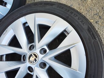 17"celoroční alu sada Rotare 5x112 origo Octavia 4 Golf 8 - 6
