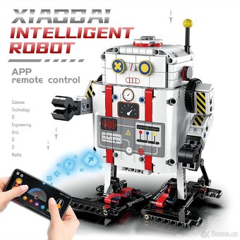 Programovatelná RC stavebnice (robot) - 475 dílků - 6