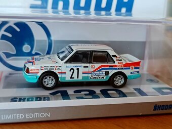 Škoda 130 LR n. 21 rally Bohemia 1986 - nové, zabalené - 6