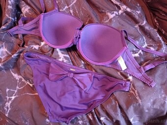 Dámské fialové plavky - 6