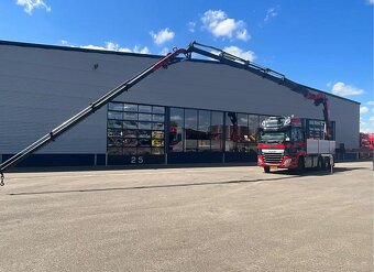 DAF CF510 8x2 - valník s hydraulickou rukou + JIB - 6