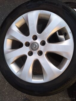 OPEL elektrony s letním obutím Bravuris 225/50 R17 4ks - 6
