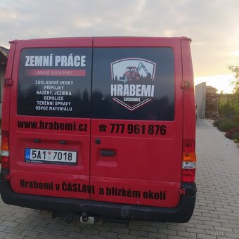 zemní a výkopové práce 900 Kč/ hod. - 6