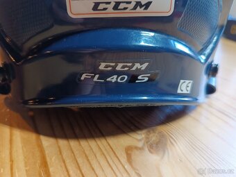 Hokejová helma dětská CCM FL40 S + origo mřížka - 6