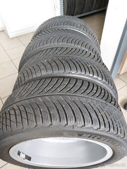 Kola na Mercedes, originál ALU + zimní Michelin - 6