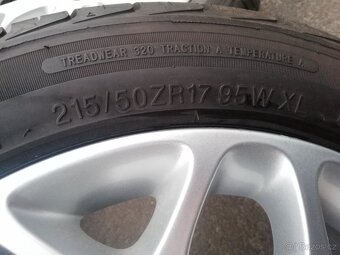 alu Ford Mondeo,Focus, letní 215/50/17,alu orig.Ford 17" - 6